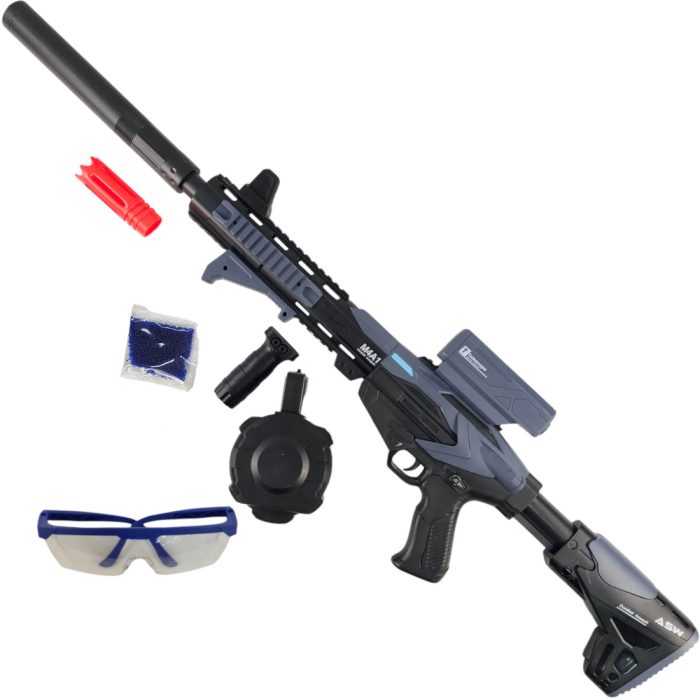 M416 Future Kids AEG Gel Blaster Assault Rifle Toy - Grey