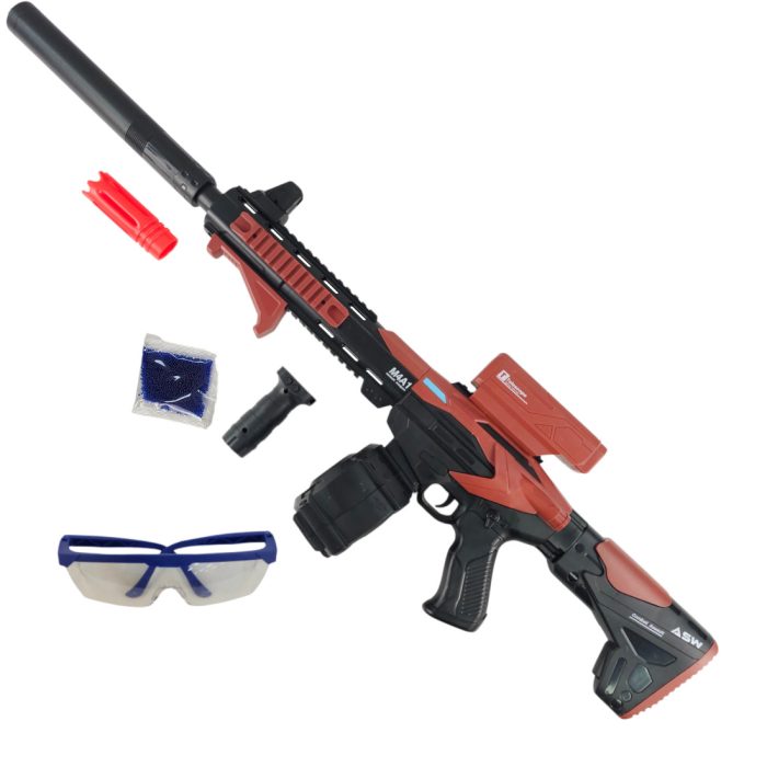 M416 Future Kids AEG Gel Blaster Assault Rifle Toy - Red