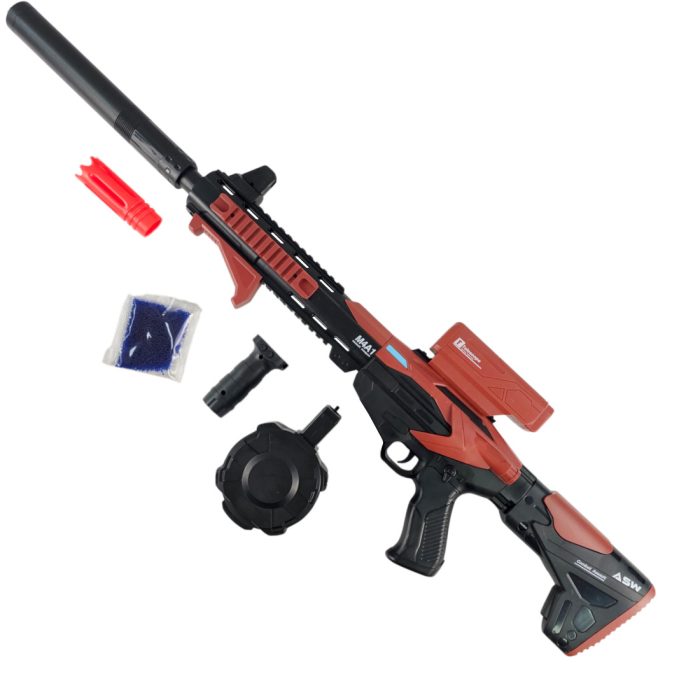 M416 Future Kids AEG Gel Blaster Assault Rifle Toy - Red