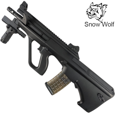 SW Aug Steyr SW-020T(BK) A3 CQB AEG Gel Blaster Modular Assault Rifle – Black