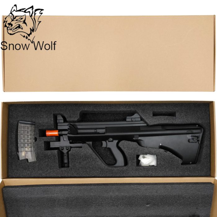 SW Aug Steyr SW-020T(BK) A3 CQB AEG Gel Blaster Modular Assault Rifle - Black