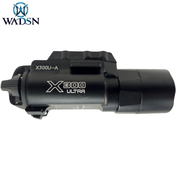 WADSN X300 Surefire LED Pistol Flashlight Torch - Black