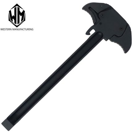 WM Geissele CNC MWS GBBR Gel Blaster Charging Handle - Black