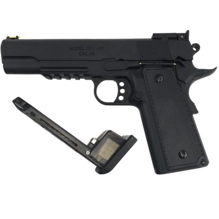 YUKE 1911 Electric Blow Back Gel Blaster and Laser Shooting Pistol