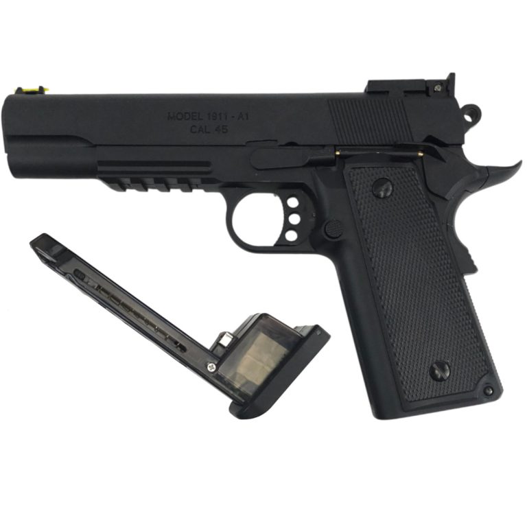 YUKE 1911 Electric Blow Back Gel Blaster and Laser Shooting Pistol | X ...