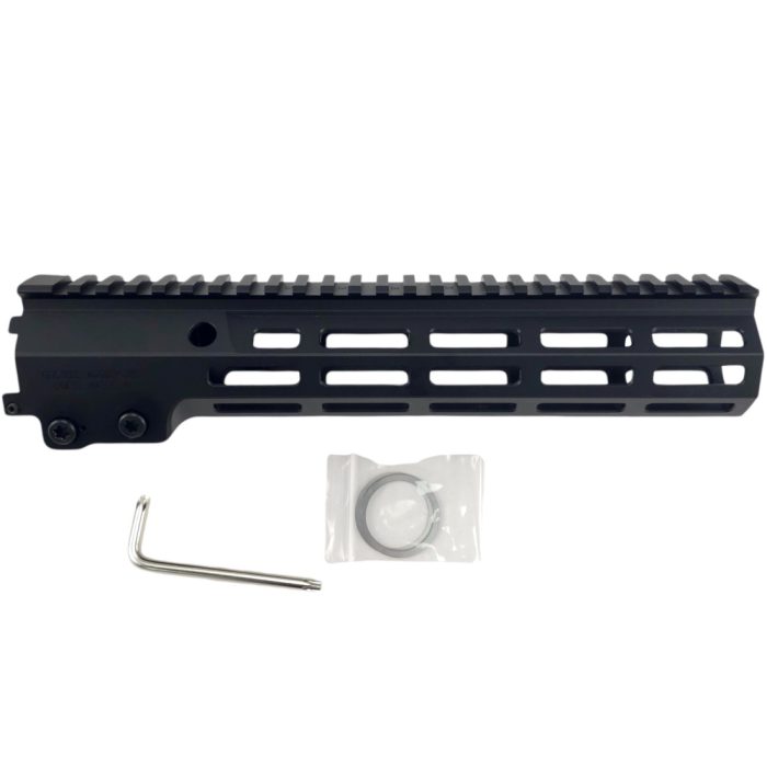 10.5 Inch Geissele MK16 M-LOK URGI Metal Gel Blaster Handguard - Black