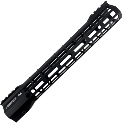 12.2 Inch AERO S-ONE M-LOK Metal Gel Blaster Handguard – Black