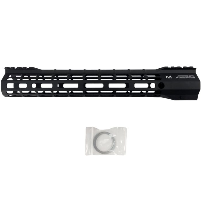 12.2 Inch AERO S-ONE M-LOK Metal Gel Blaster Handguard - Black