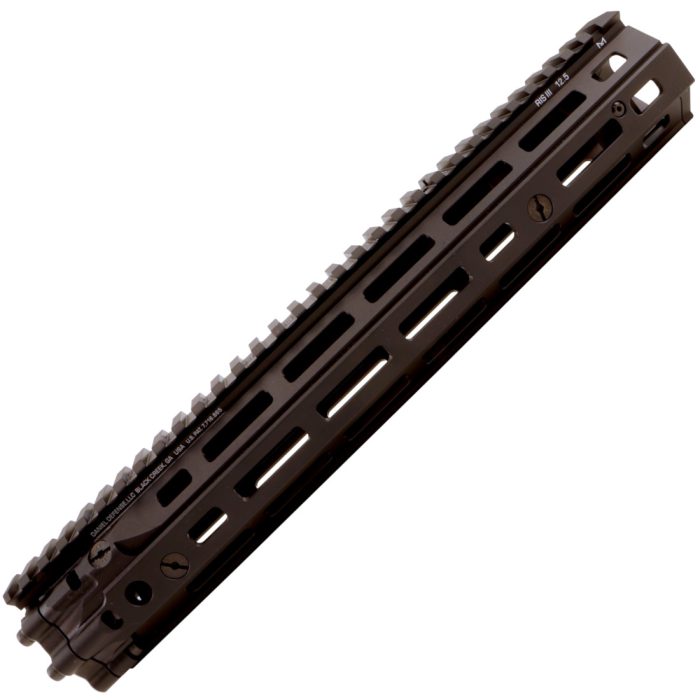 12.5 Inch Daniel Defense RIS-III M-LOK Metal Gel Blaster Handguard - Black