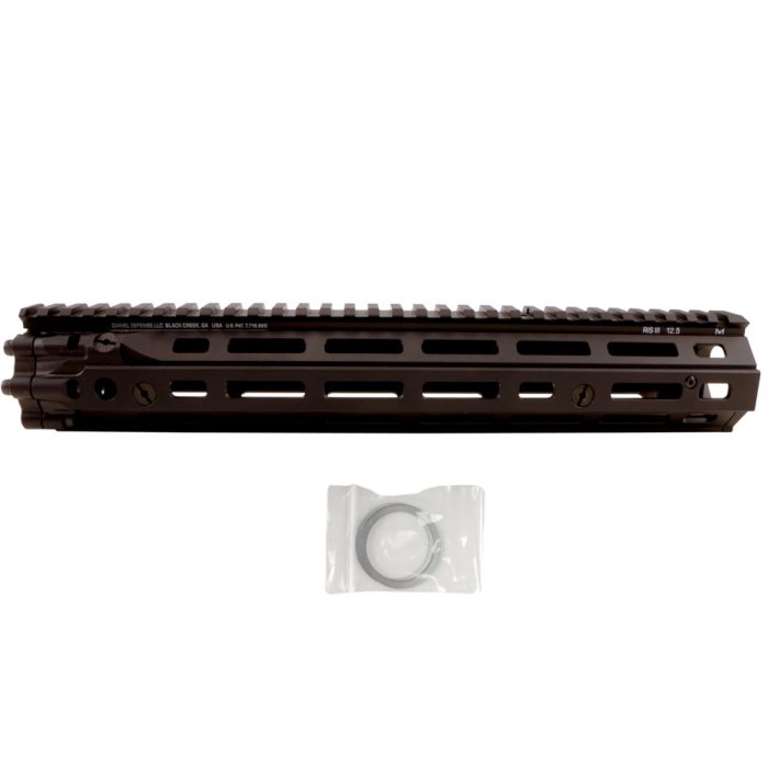 12.5 Inch Daniel Defense RIS-III M-LOK Metal Gel Blaster Handguard - Black