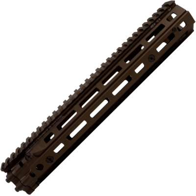 12.5 Inch Daniel Defense RIS-III M-LOK Metal Gel Blaster Handguard – Metallic FDE