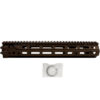 12.5 Inch Daniel Defense RIS-III M-LOK Metal Gel Blaster Handguard - Metallic FDE