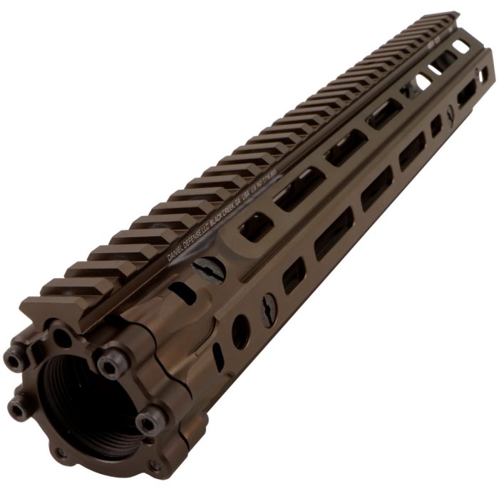 12.5 Inch Daniel Defense RIS-III M-LOK Metal Gel Blaster Handguard - Metallic FDE