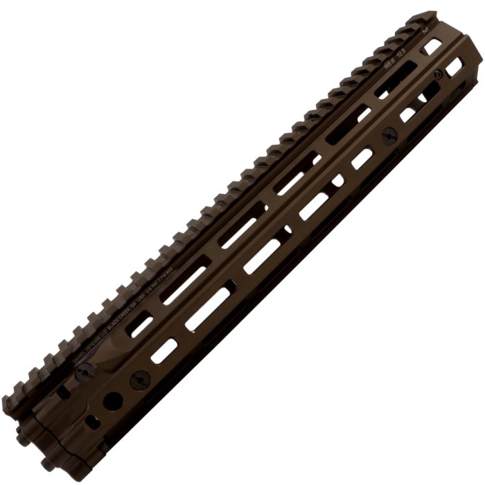 12.5 Inch Daniel Defense RIS-III M-LOK Metal Gel Blaster Handguard - Metallic FDE