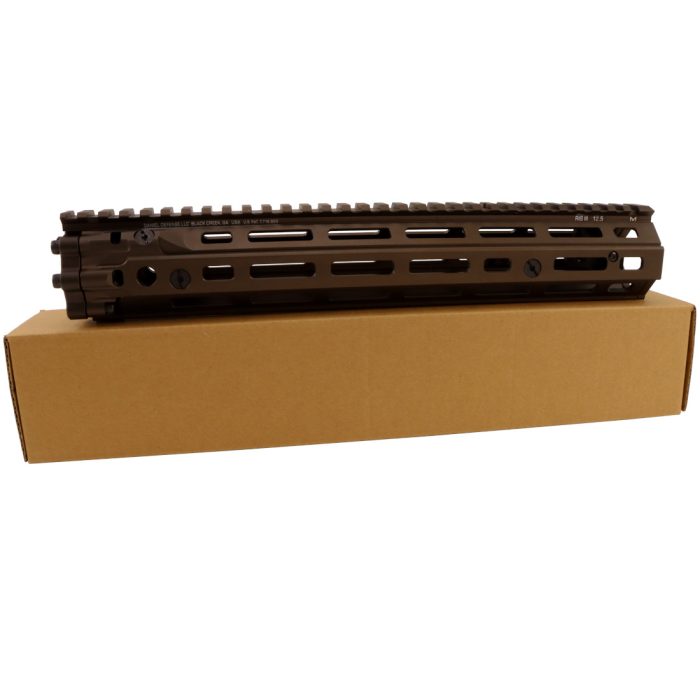 12.5 Inch Daniel Defense RIS-III M-LOK Metal Gel Blaster Handguard - Metallic FDE