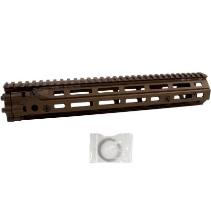 12.5 Inch Daniel Defense RIS-III M-LOK Metal Gel Blaster Handguard - Metallic FDE