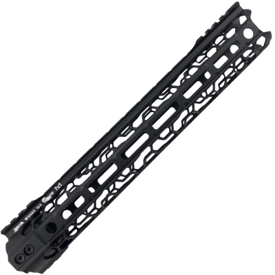 12.5 Inch ODIN O2 Lite Metal Gel Blaster Handguard – Black