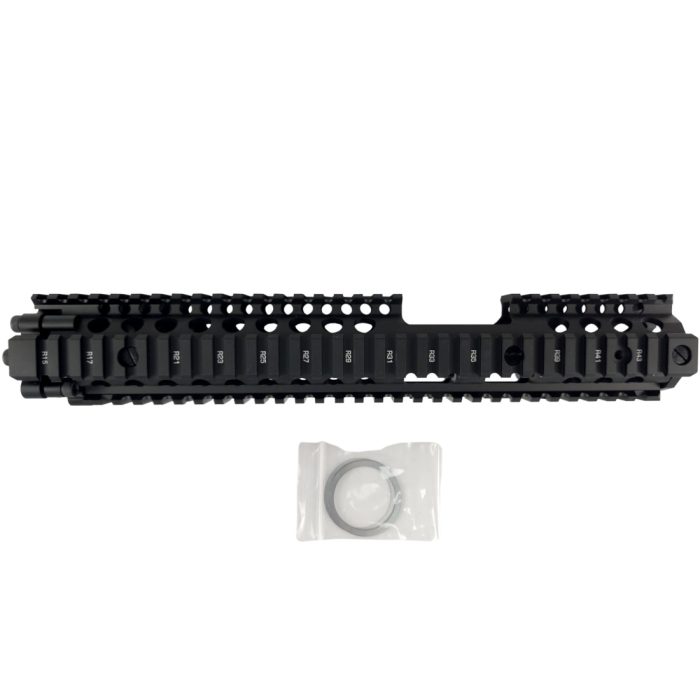 12.7 Inch DD FSP RIS-II Metal Gel Blaster Handguard - Black