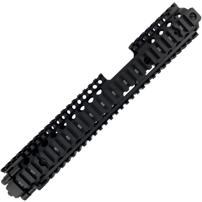 12.7 Inch DD FSP RIS-II Metal Gel Blaster Handguard – Black