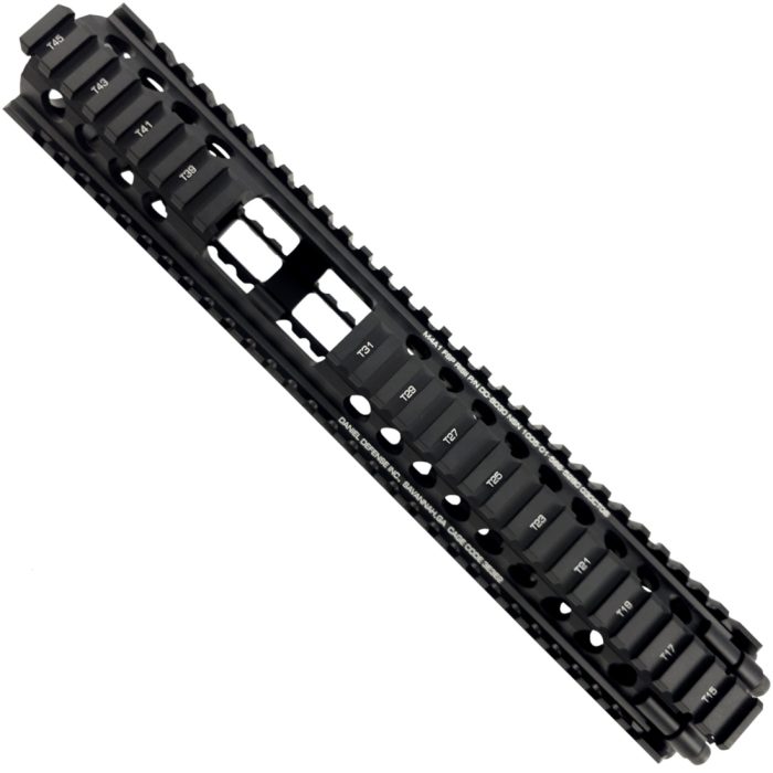 12.7 Inch DD FSP RIS-II Metal Gel Blaster Handguard - Black