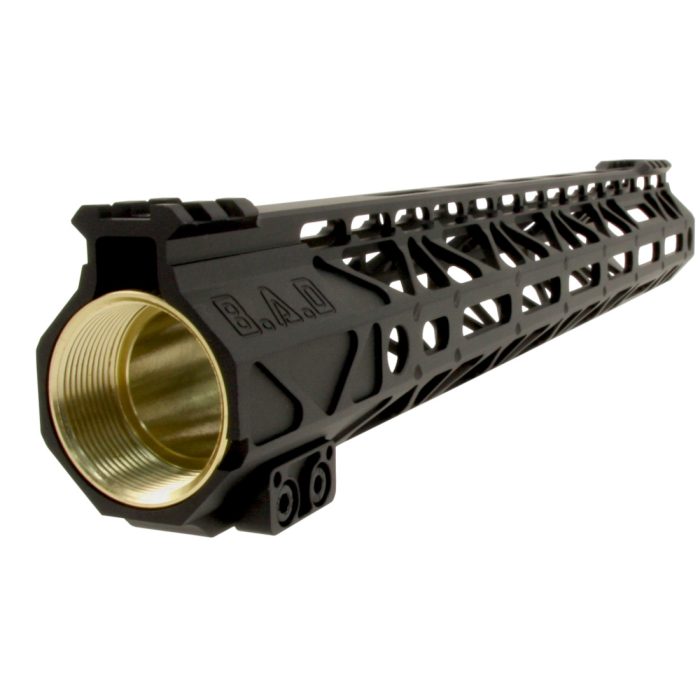 13.7 Inch BAD RigidRail M-LOK Gel Blaster Metal Handguard - Black