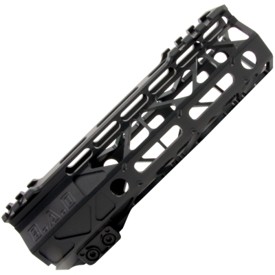 6.5 Inch BAD RigidRail M-LOK Gel Blaster Metal Handguard – Black