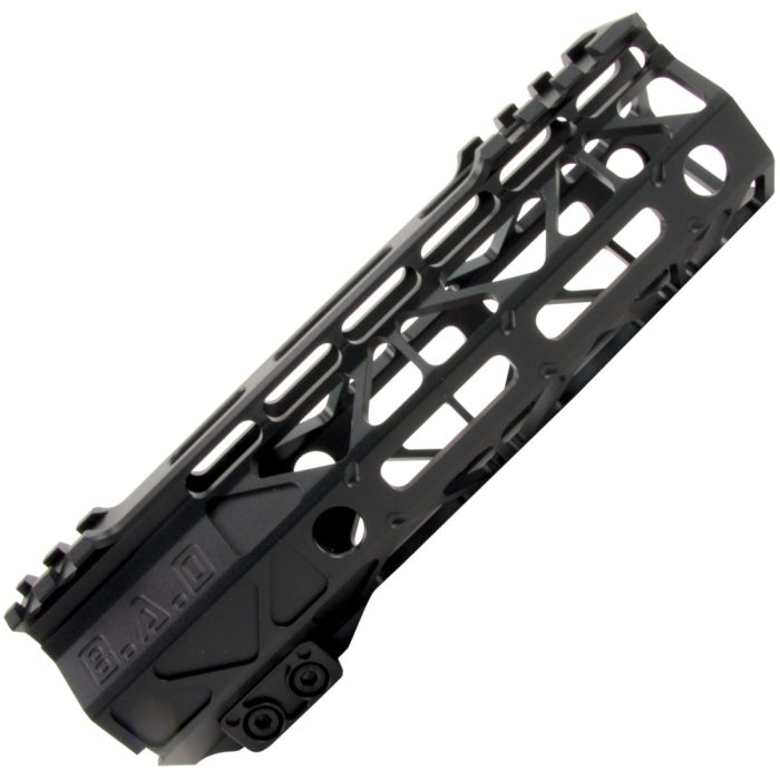 6.5 Inch BAD RigidRail M-LOK Gel Blaster Metal Handguard - Black