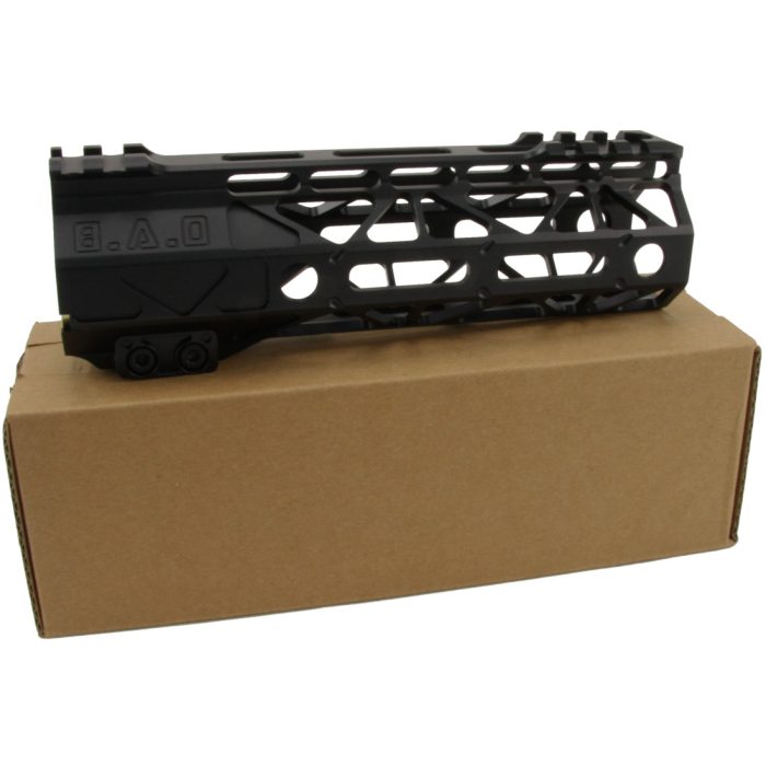 6.5 Inch BAD RigidRail M-LOK Gel Blaster Metal Handguard - Black