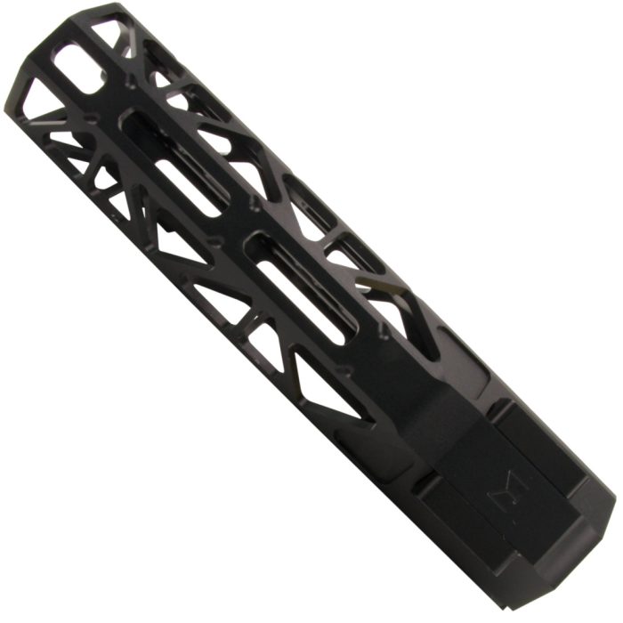 6.5 Inch BAD RigidRail M-LOK Gel Blaster Metal Handguard - Black