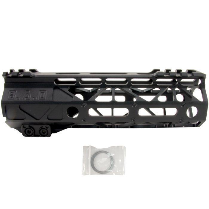 6.5 Inch BAD RigidRail M-LOK Gel Blaster Metal Handguard - Black