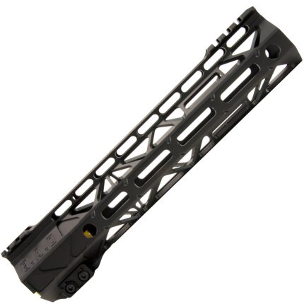 9.5 Inch BAD RigidRail M-LOK Gel Blaster Metal Handguard - Black