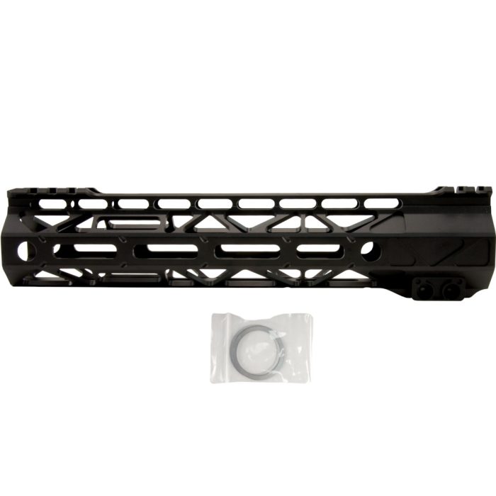 9.5 Inch BAD RigidRail M-LOK Gel Blaster Metal Handguard - Black