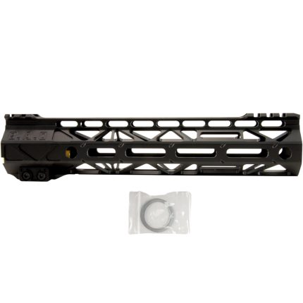 9.5 Inch BAD RigidRail M-LOK Gel Blaster Metal Handguard - Black