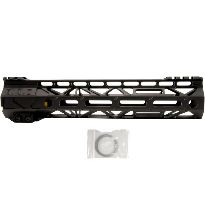 9.5 Inch BAD RigidRail M-LOK Gel Blaster Metal Handguard - Black