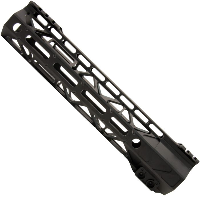 9.5 Inch BAD RigidRail M-LOK Gel Blaster Metal Handguard - Black