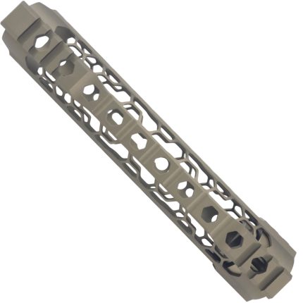 9.5 Inch ODIN O2 Lite Key Mod Metal Gel Blaster Handguard - FDE