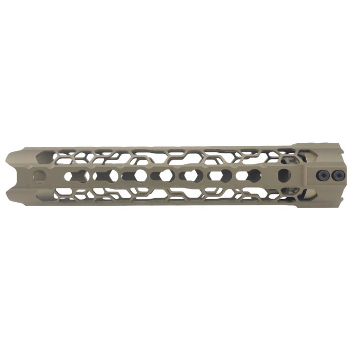 9.5 Inch ODIN O2 Lite Key Mod Metal Gel Blaster Handguard - FDE