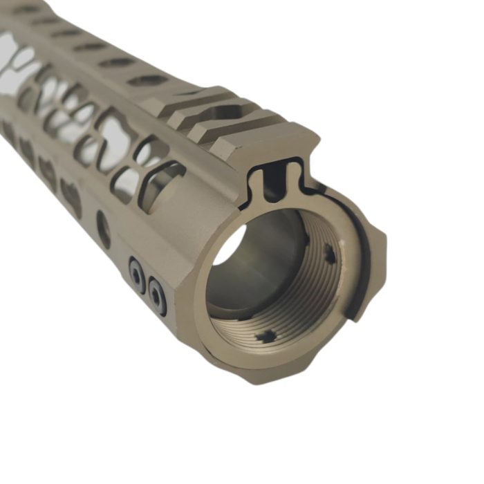 9.5 Inch ODIN O2 Lite Key Mod Metal Gel Blaster Handguard - FDE