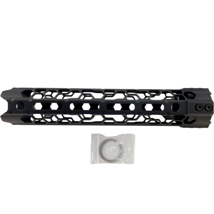 9.5 Inch ODIN O2 Lite Metal Gel Blaster Handguard - Black