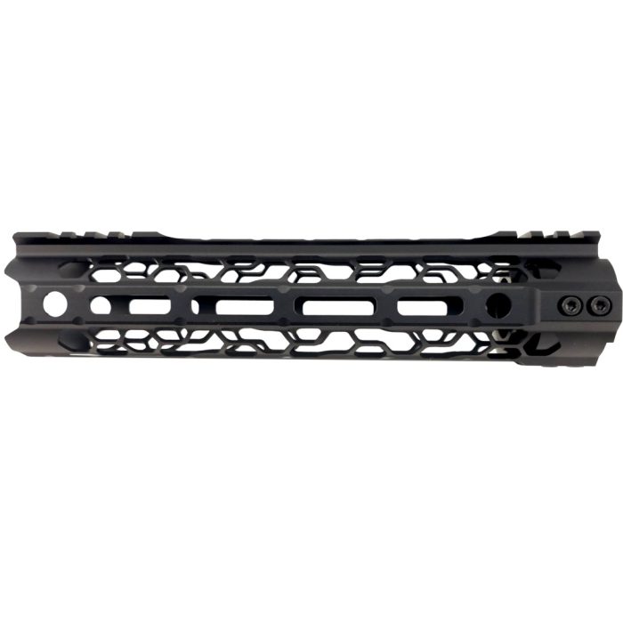 9.5 Inch ODIN O2 Lite Metal Gel Blaster Handguard - Black