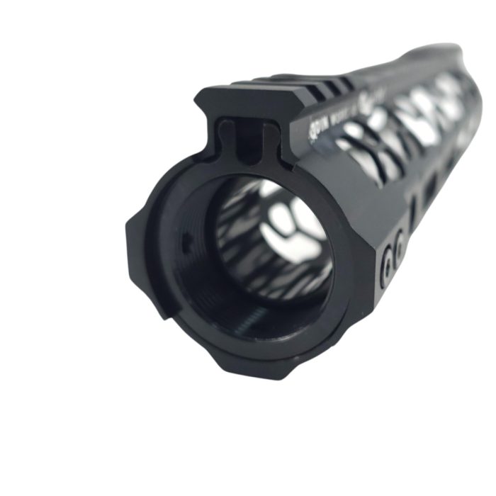 9.5 Inch ODIN O2 Lite Metal Gel Blaster Handguard - Black