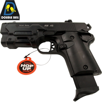 Double Bell Vorpal Bunny Gas Blowback Gel Blaster Pistol (DB-796) – Black