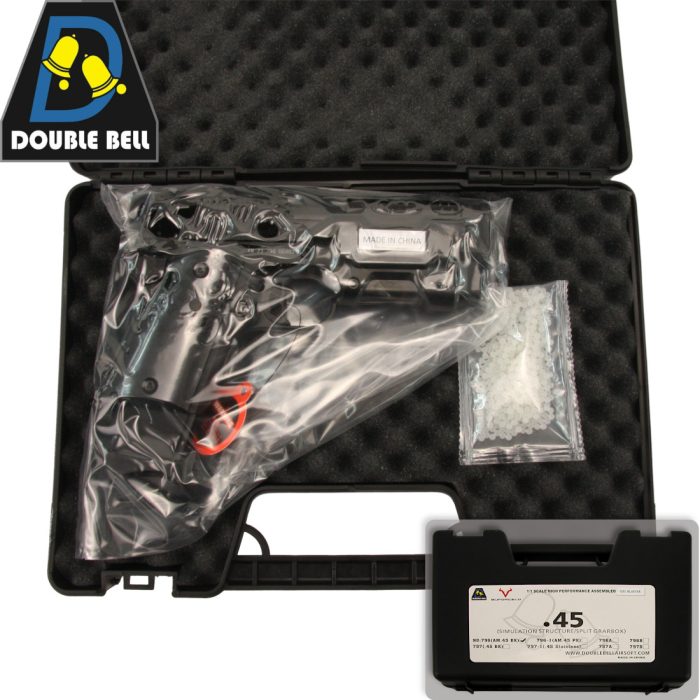 Double Bell Vorpal Bunny Gas Blowback Gel Blaster Pistol (DB-796) - Black