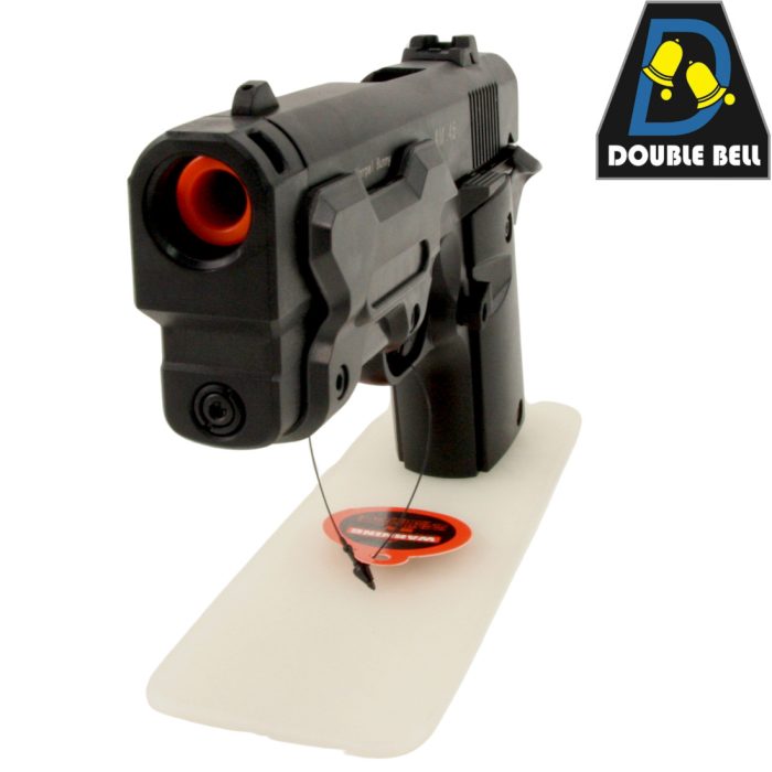 Double Bell Vorpal Bunny Gas Blowback Gel Blaster Pistol (DB-796) - Black