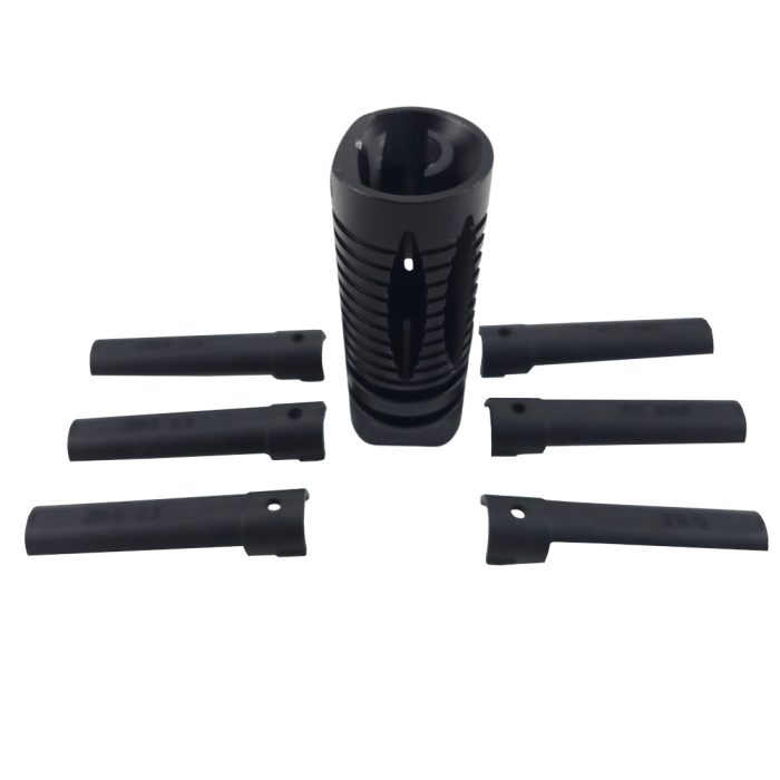 HK Metal Flash Hider Hop Up Unit 14mm - Black