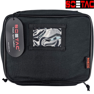 SOETAC Q206-2 Tactical Pistol Case Gel Blaster Bag – Black