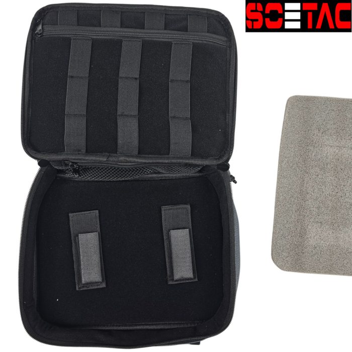 SOETAC Q206-2 Tactical Pistol Case Gel Blaster Bag - Black