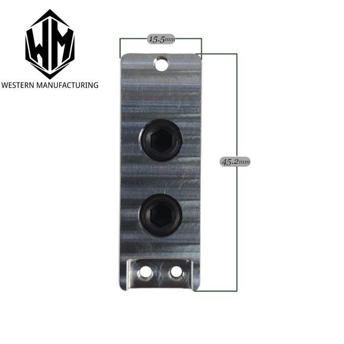 WM Inner Baseplate for MWS(ZET System) GBBR Gel Blaster Magazine