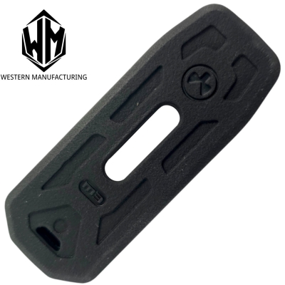 WM Outer Baseplate for MWS(ZET System) GBBR Gel Blaster Magazine – Black