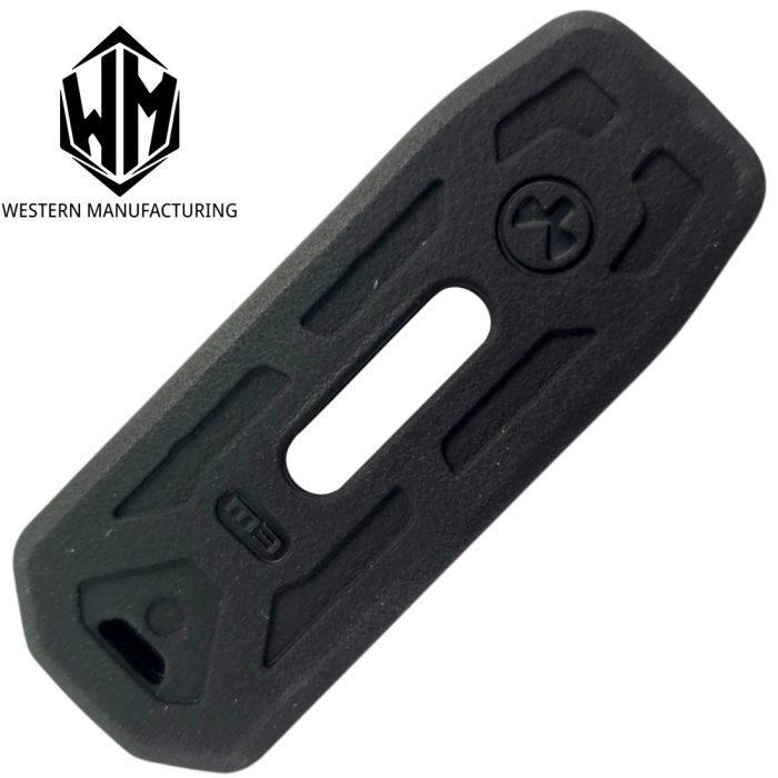 WM Outer Baseplate for MWS(ZET System) GBBR Gel Blaster Magazine - Black